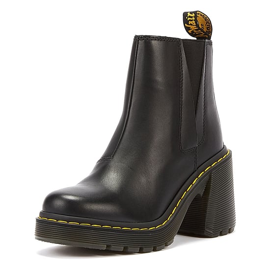 Shoppen Sie Nach Dr. Martens Spence Sendal Leder Damenstiefeln In Schwarz - Image 3