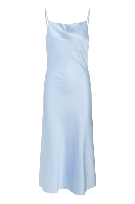 Kleid Fitted Chambray Blue - Image 4