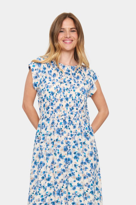 Kleid Gerade Passform cream - Image 3