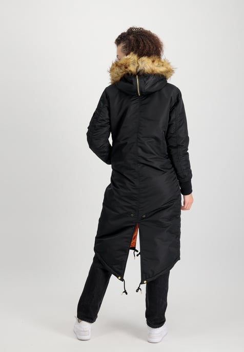 Long Fishtail Field Jacket Women - Image 3