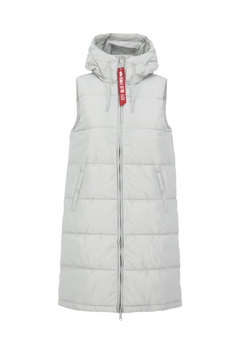 Long Puffer Vest Women - Image 1