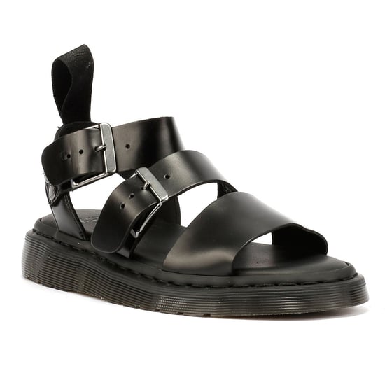 Dr. Martens Gryphon Brando Damen Sandalen Aus Schwarzem Leder - Image 2