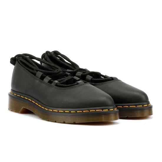 Dr. Martens Elphie II Virginia Lederschuhe Für Damen In Schwarz - Image 1