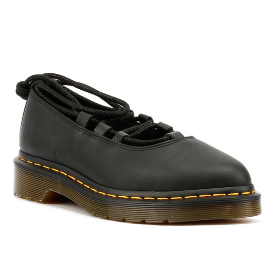 Dr. Martens Elphie II Virginia Lederschuhe Für Damen In Schwarz - Image 2
