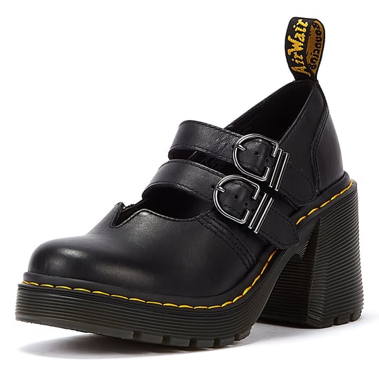 Kaufen Sie Dr. Martens Eviee Sendal Leder Damenschuhe Mit Schwarzen Absätzen - Image 3