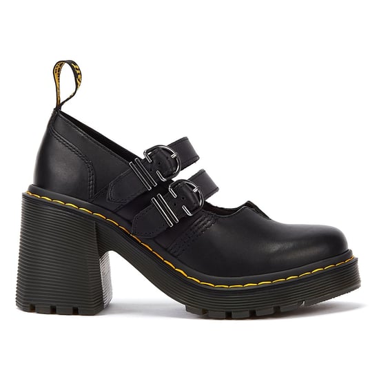 Kaufen Sie Dr. Martens Eviee Sendal Leder Damenschuhe Mit Schwarzen Absätzen - Image 4