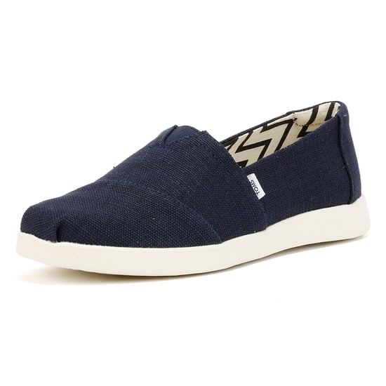 TOMS Alpargata Plus Heritage Canvas Damenesspadrilles In Blau Für Damen - Image 3