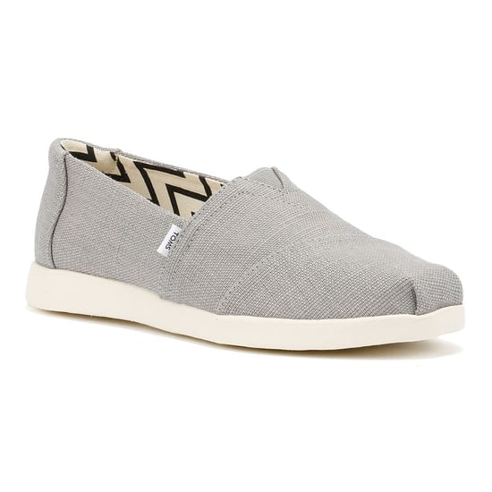 TOMS Alpargata Plus Heritage Canvas Damen Espadrilles In Grau - Image 2