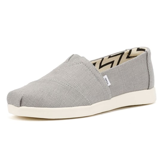 TOMS Alpargata Plus Heritage Canvas Damen Espadrilles In Grau - Image 3