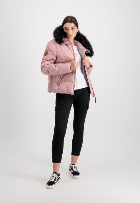 Hooded Puffer Alpha Winter Jacket Women - Image 2