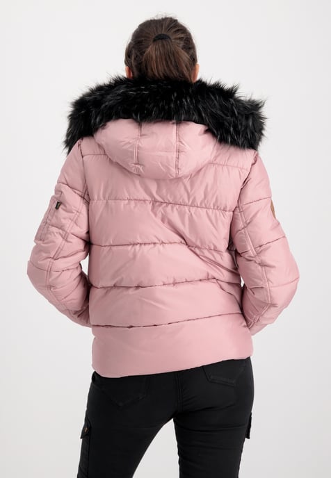 Hooded Puffer Alpha Winter Jacket Women - Image 3