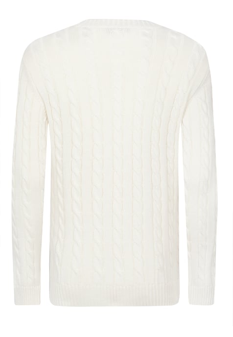 Zopfmuster Pullover Manuel - Image 3