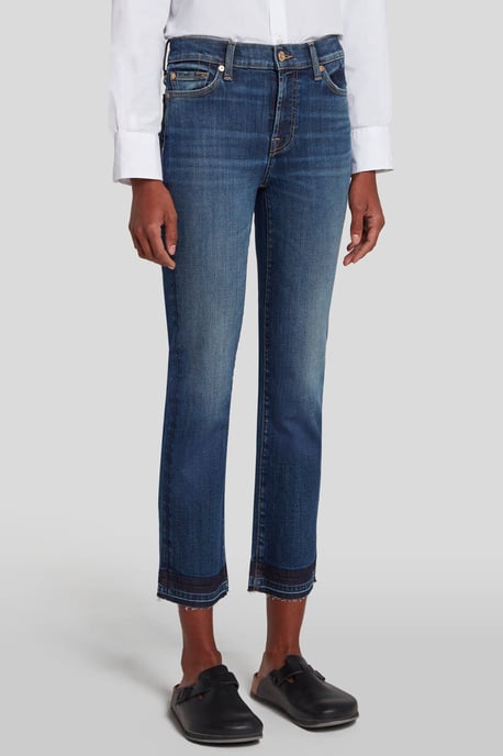 Damen Jeans The Straight Crop Straight Fit - Image 1