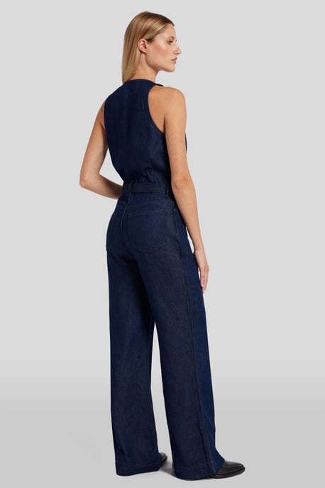 Damen Wide Leg Tailored Jumpsuit - Image 4