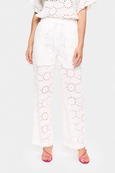 Casual Hose Gerade Passform Ice white - Image 2