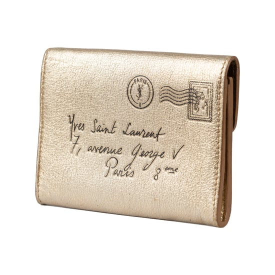 Yves Saint Laurent Kartenetui aus Leder – 2000er - Image 2