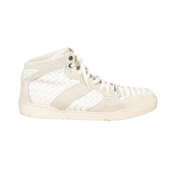 Bottega Veneta Intrecciato-Ledersneaker – 20er Jahre - Image 1
