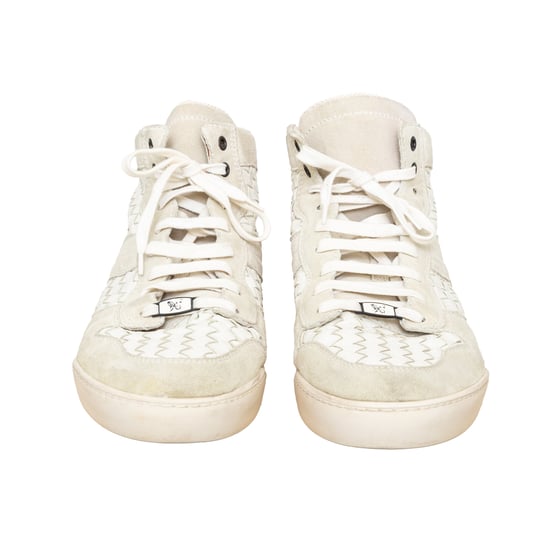 Bottega Veneta Intrecciato-Ledersneaker – 20er Jahre - Image 3