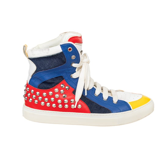 Dsquared2 – High-Top-Sneakers mit Nieten – 10er - Image 1