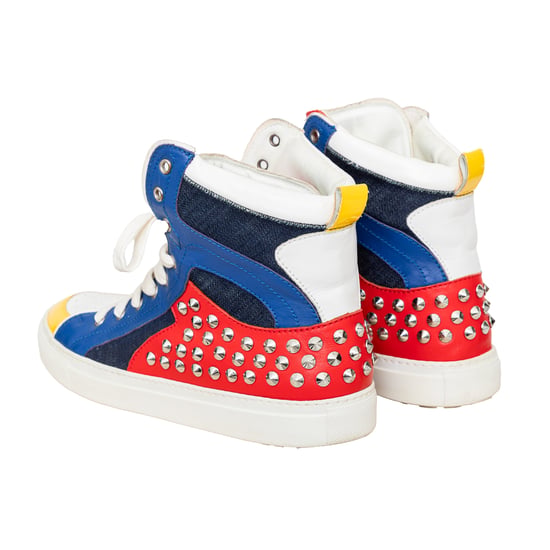 Dsquared2 – High-Top-Sneakers mit Nieten – 10er - Image 2