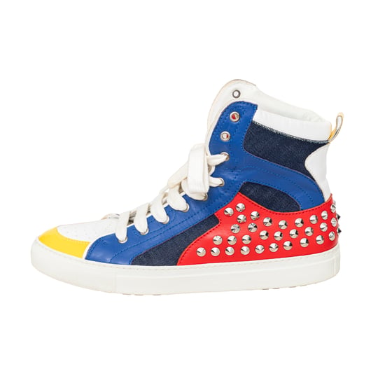Dsquared2 – High-Top-Sneakers mit Nieten – 10er - Image 6