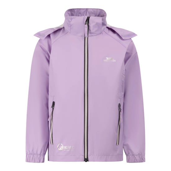 Trespass Kinder Regenjacke Qikpac X (Gelsomino) - Image 1