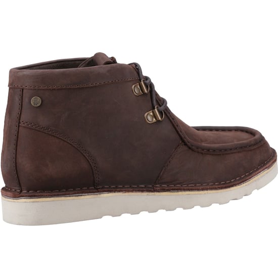 Hush Puppies Oswald Leder Herren Stiefel in Braun - Image 2