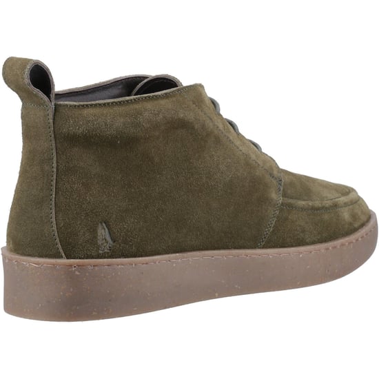 Hush Puppies Rory Wildleder Herren Khaki Stiefel - Image 2