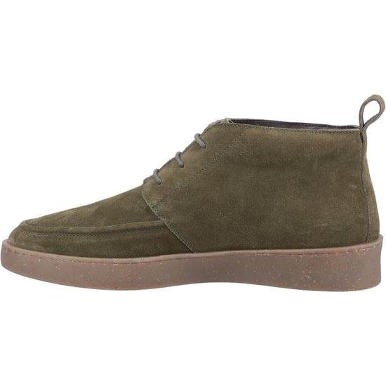 Hush Puppies Rory Wildleder Herren Khaki Stiefel - Image 4