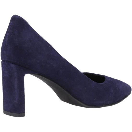 Hush Puppies Olivia Wildleder Damen Schuhe Navy - Image 2