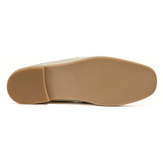 Pod Mila Leder Damen Taupe Mules - Image 3