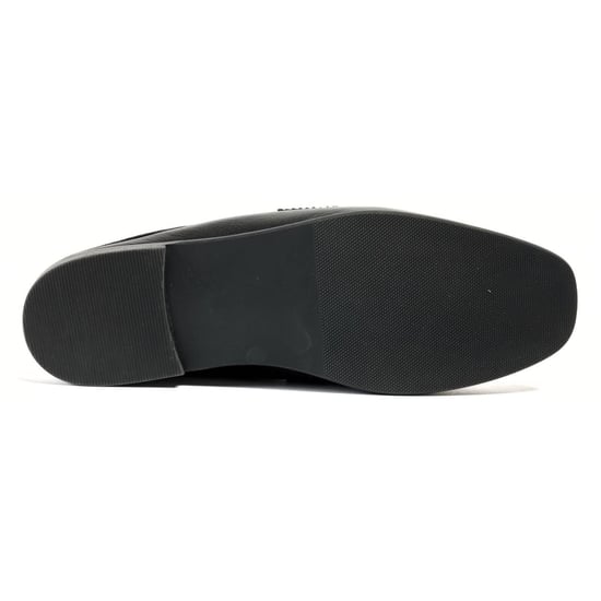 Pod Mila Leder Damen Schwarze Pantoletten - Image 3