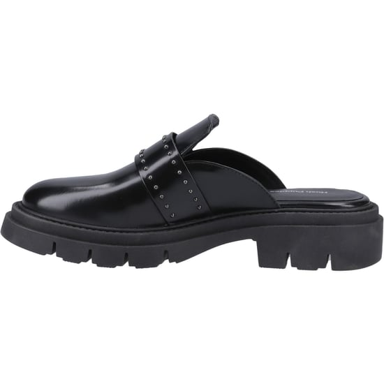 Hush Puppies Nicole Nieten Leder Damen Schwarz Mules - Image 4