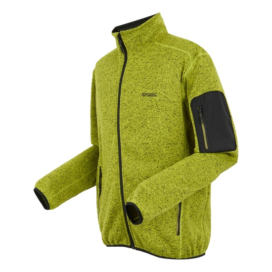 Regatta - "Newhill" Fleecejacke Durchgehender Reißverschluss für Herren (Grenoble Grün) - Image 3