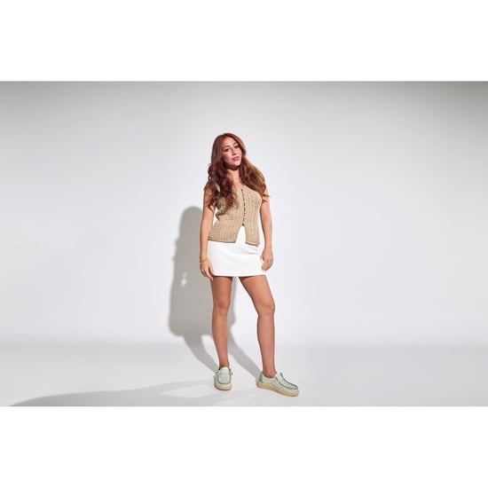 HEYDUDE Wendy Espadrille Retro Palm Baumwollmischung Damen Celadon Grün/Weiß Espadrilles - Image 6