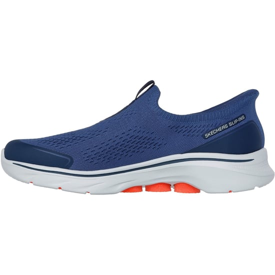 Skechers GO WALK 7 Easy On Evolution Textil Herren Schuhe Marineblau - Image 4