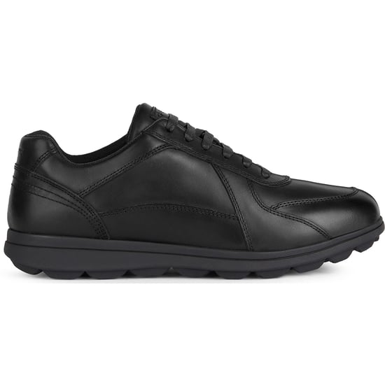 Geox U SPHERICA EC12 Leder Rindsleder Vollnarben Herren Schwarz Sportschuhe - Image 5