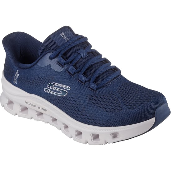 Skechers Glide-Step Pro Elron Textil Herren Sneaker Marineblau - Image 1