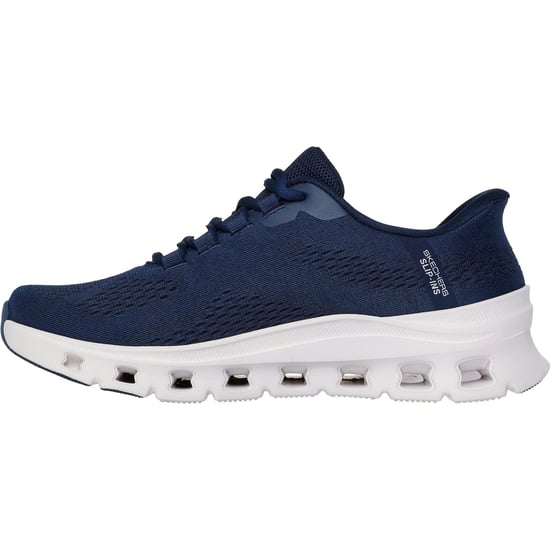 Skechers Glide-Step Pro Elron Textil Herren Sneaker Marineblau - Image 4