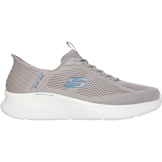 Skechers Skech-Lite Pro Primebase Textil Herren Taupe/Braun Sneakers - Image 5