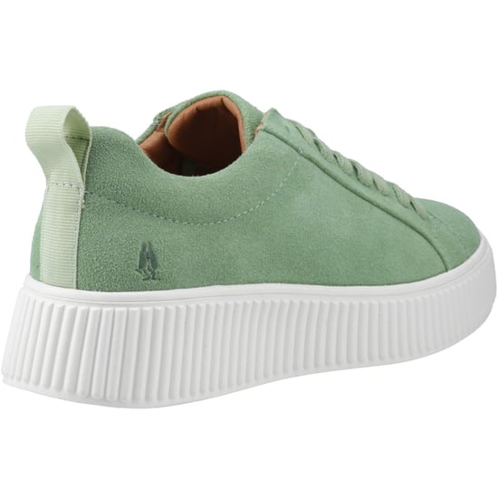 Hush Puppies Harlow Wildleder Damen Sneaker in Grün - Image 2