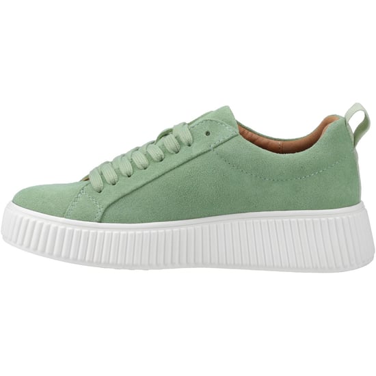 Hush Puppies Harlow Wildleder Damen Sneaker in Grün - Image 4
