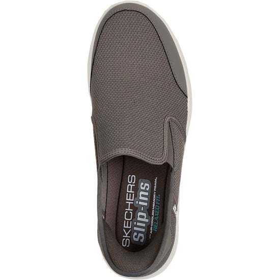 Skechers Equalizer 5.0 Drayze Polyester Herren Sneakers in Taupe - Image 3