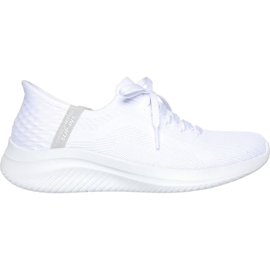 Skechers Ultra Flex 3.0 - Brilliante Textil Damenweiße Sneaker - Image 5