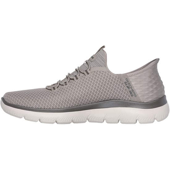 Skechers Slip-ins: Summits - High Range Polyester Herren Taupe Sneaker - Image 4