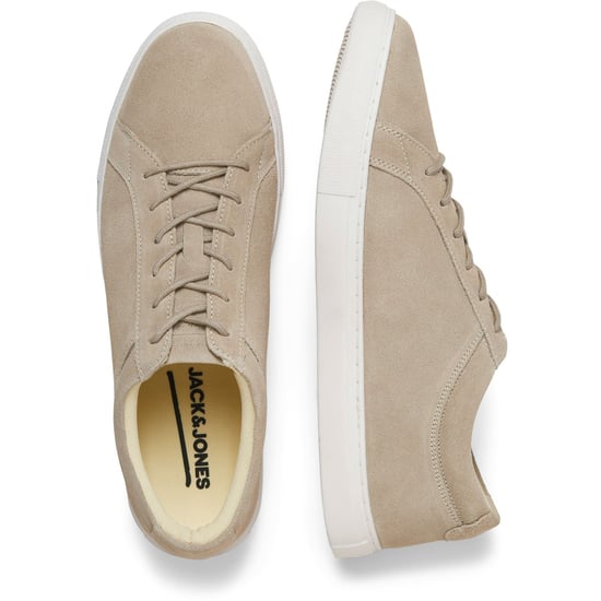 Jack & Jones Galaxy Wildleder Herren Plaza Taupe Sneakers - Image 3