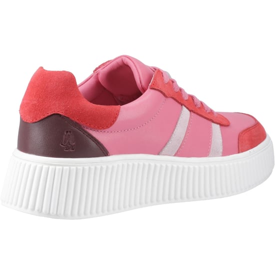 Hush Puppies Holly Veloursleder Damen Fuchsiasneaker - Image 2
