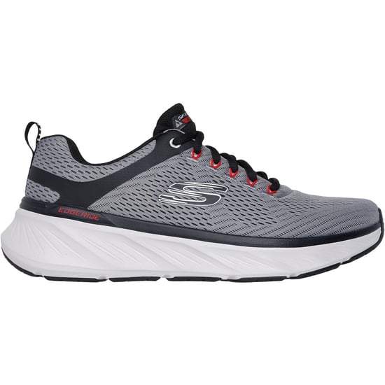 Skechers Relaxed Fit Edgeride Contention Polyester Herren Sneakers in Anthrazit/Schwarz - Image 5