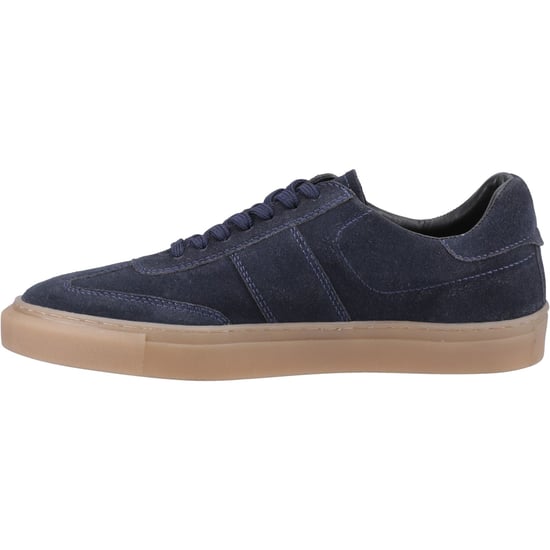 Hush Puppies Riley Wildleder Herren Sneakers in Marineblau - Image 4