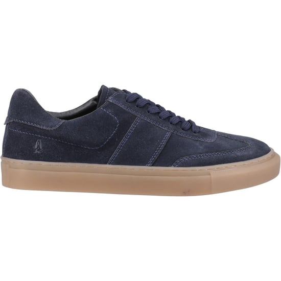 Hush Puppies Riley Wildleder Herren Sneakers in Marineblau - Image 5